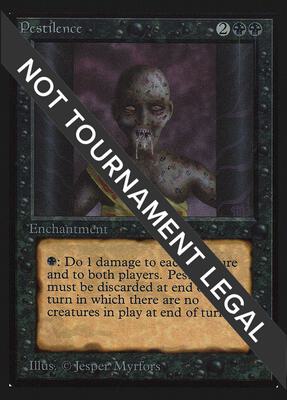 Pestilence (IE) card from International Edition
