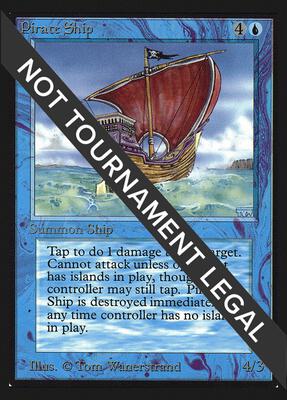 Pirate Ship (IE) card from International Edition