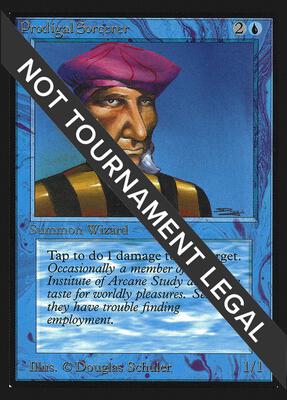Prodigal Sorcerer (IE) card from International Edition