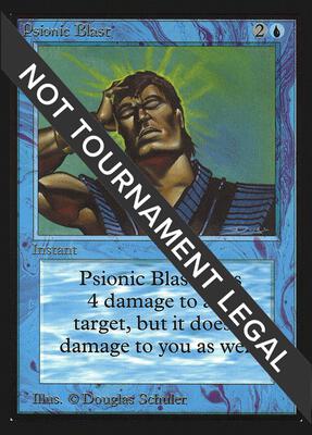 Psionic Blast (IE) card from International Edition