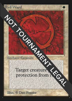 Red Ward (IE) card from International Edition