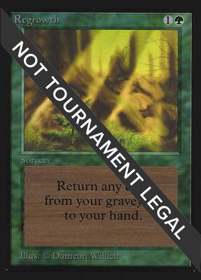Regrowth (IE) card from International Edition