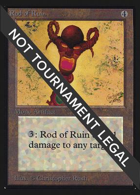 Rod of Ruin (IE) card from International Edition