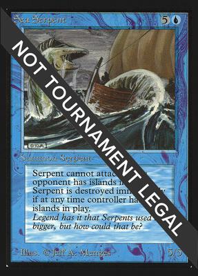 Sea Serpent (IE) card from International Edition