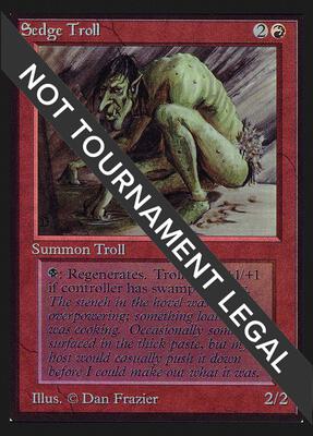 Sedge Troll (IE) card from International Edition