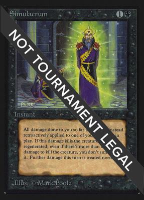 Simulacrum (IE) card from International Edition