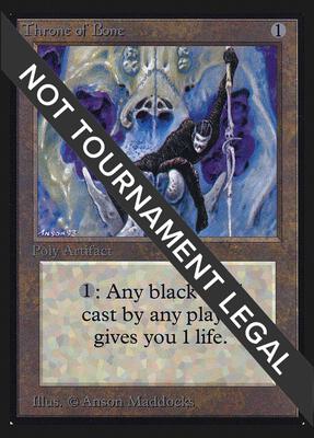Throne of Bone (IE) card from International Edition