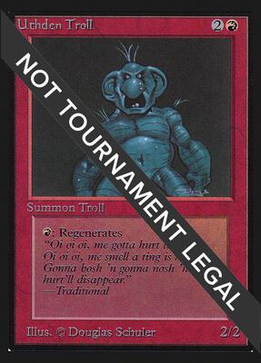 Uthden Troll (IE) card from International Edition