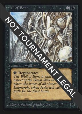 Wall of Bone (IE) card from International Edition