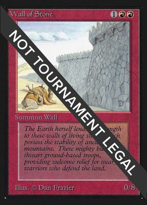 Wall of Stone (IE) card from International Edition