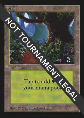 Forest (B) (IE) card from International Edition