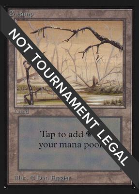 Swamp (B) (IE) card from International Edition