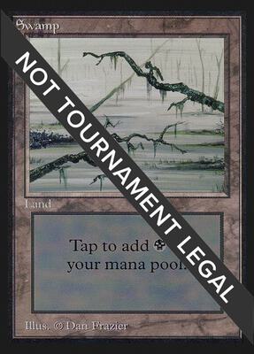 Swamp (C) (IE) card from International Edition