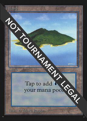 Island (B) (IE) card from International Edition
