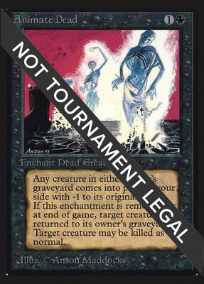 Animate Dead (CE) card from Collector's Edition