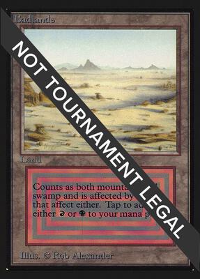 Badlands (CE) card from Collector's Edition