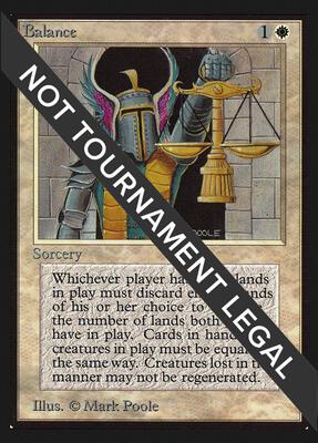 Balance (CE) card from Collector's Edition