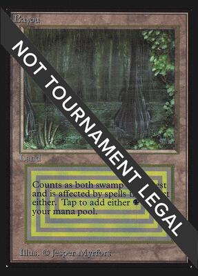 Bayou (CE) card from Collector's Edition