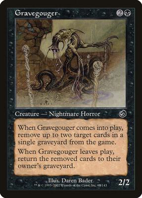 Gravegouger card from Torment