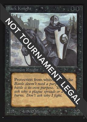 Black Knight (CE) card from Collector's Edition