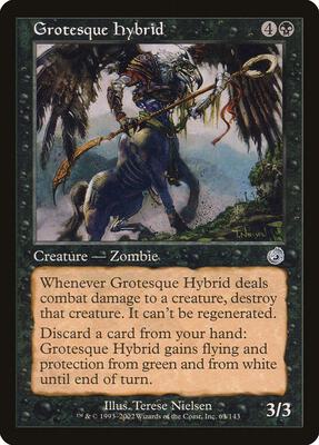 Grotesque Hybrid card from Torment