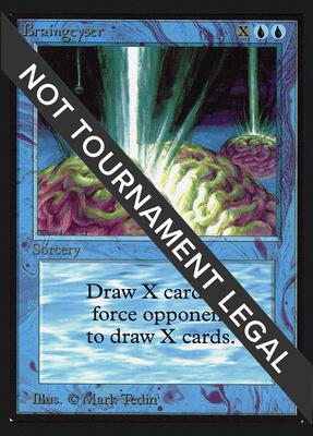 Braingeyser (CE) card from Collector's Edition