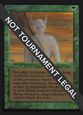 Camouflage (CE) card from Collector's Edition