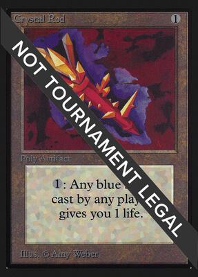 Crystal Rod (CE) card from Collector's Edition