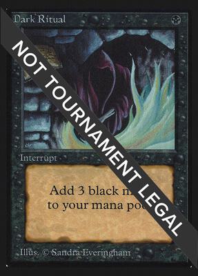 Dark Ritual (CE) card from Collector's Edition