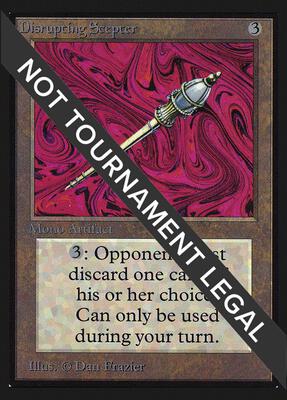 Disrupting Scepter (CE) card from Collector's Edition