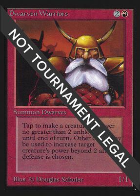 Dwarven Warriors (CE) card from Collector's Edition