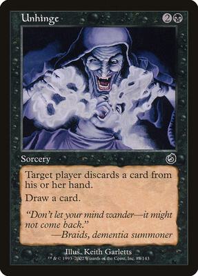 Unhinge card from Torment