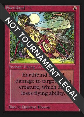 Earthbind (CE) card from Collector's Edition