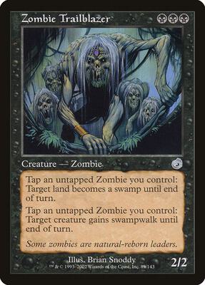 Zombie Trailblazer card from Torment