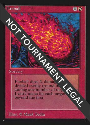 Fireball (CE) card from Collector's Edition