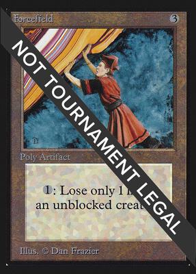Forcefield (CE) card from Collector's Edition