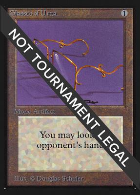Glasses of Urza (CE) card from Collector's Edition