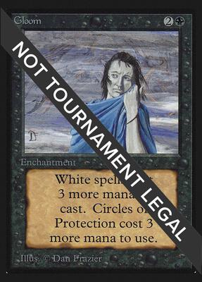 Gloom (CE) card from Collector's Edition
