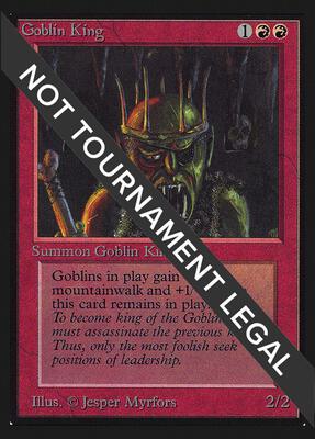 Goblin King (CE) card from Collector's Edition