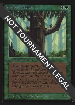Ironroot Treefolk (CE) card from Collector's Edition