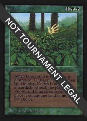 Kudzu (CE) card from Collector's Edition