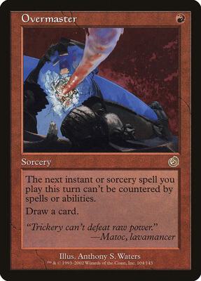 Overmaster card from Torment