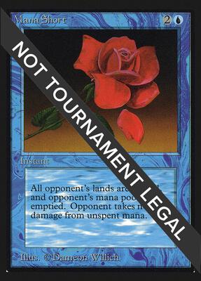 Mana Short (CE) card from Collector's Edition