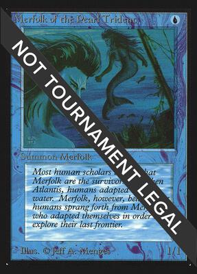 Merfolk of the Pearl Trident (CE) card from Collector's Edition