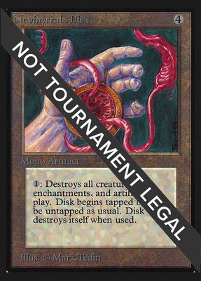 Nevinyrral's Disk (CE) card from Collector's Edition