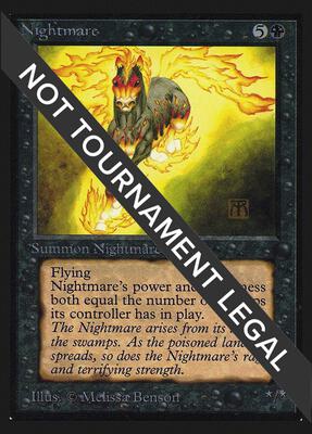 Nightmare (CE) card from Collector's Edition