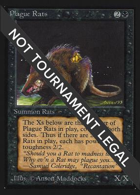 Plague Rats (CE) card from Collector's Edition