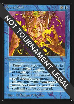 Power Sink (CE) card from Collector's Edition