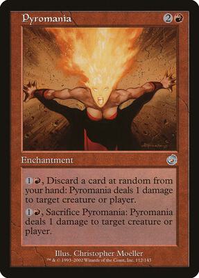 Pyromania card from Torment