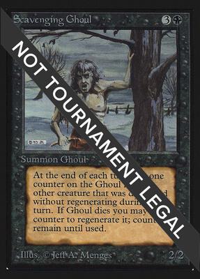 Scavenging Ghoul (CE) card from Collector's Edition